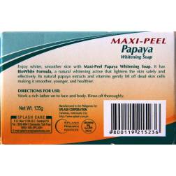 Maxi-peel papaya whitening soap 2