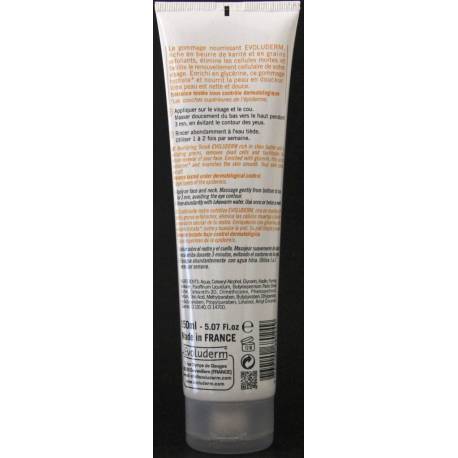 Evoluderm gommage nourrissant beurre de karité