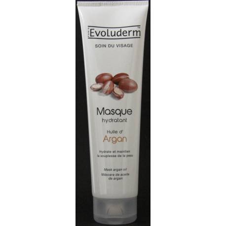 Evoluderm masque hydratant huile d'argan