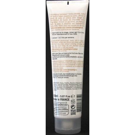 Evoluderm masque hydratant huile d'argan