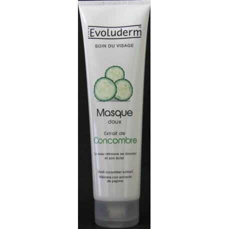 Evoluderm masque doux extrait de concombre