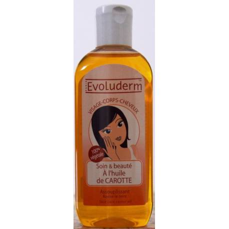 Evoluderm soin & beauté à l'huile de carotte