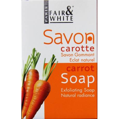 Fair&White savon carotte