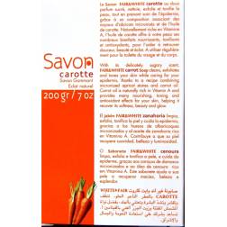 Fair&White savon carotte 2
