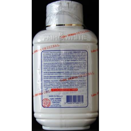 Fair&White body clearing milk