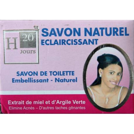 H20 Jours savon naturel éclaircissant