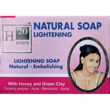 H20 Jours natural lightening soap