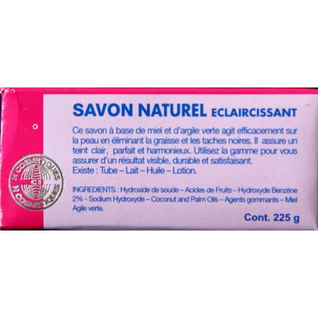 H20 Jours savon naturel éclaircissant