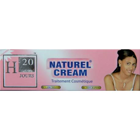 H20 Jours Naturel cream - crème éclaircissante