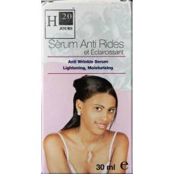 H20 Jours anti wrinkle and lightening serum 2