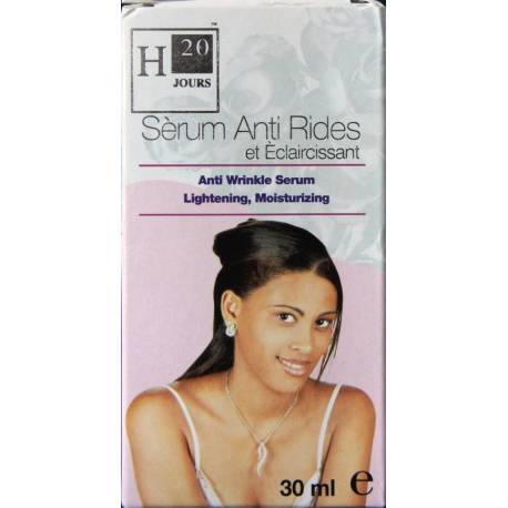 H20 Jours anti wrinkle and lightening serum