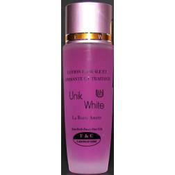 Unik White lotion florale gommante et traitante