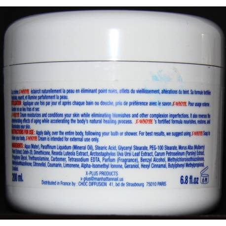 X-WHITE Plus Crème éclaircissante