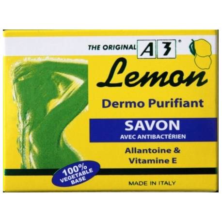 A3 Cosmetic Lemon Dermo-Purifying Soap