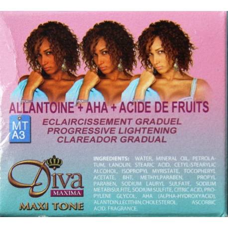 Diva Maxima Maxi Tone crème éclaircissante Diva Maxima Maxi Tone crème éclaircissante