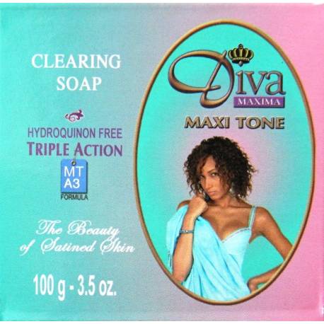 Diva Maxima Maxi Tone savon éclaircissant