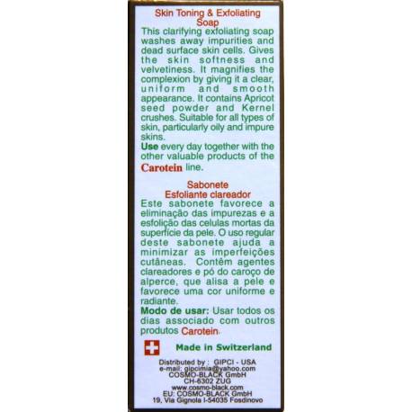 Carotein Savon clarifiant et exfoliant