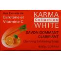 Karma White Collection clarifying exfoliating soap
