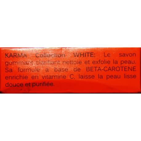 Karma White Collection savon gommant clarifiant