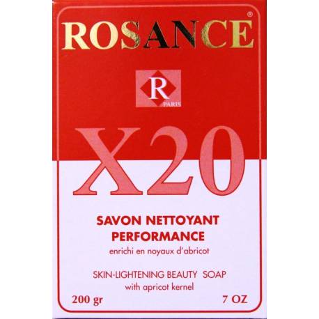 Rosance X20 skin-lightening beauty soap