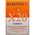 Rosance X20 Carotte exfoliating beauty soap with carrot