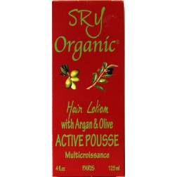 SRY Organic Active Pousse hair lotion with Argan and olive