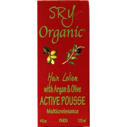 SRY Organic Active Pousse Lotion capillaire à l'argan et l'olive  2