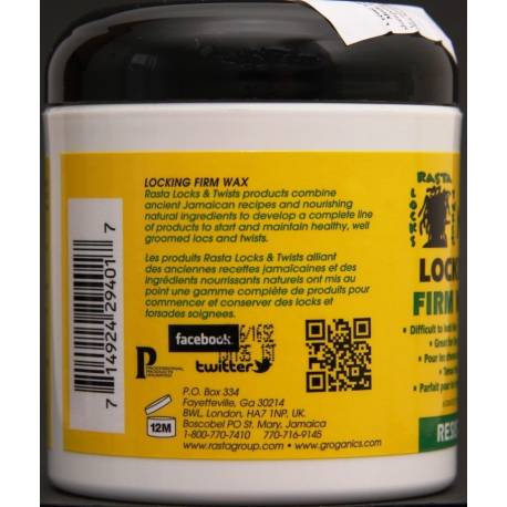 Jamaican Mango & Lime Locking Firm Wax  Jamaican Mango & Lime Locking Firm Wax