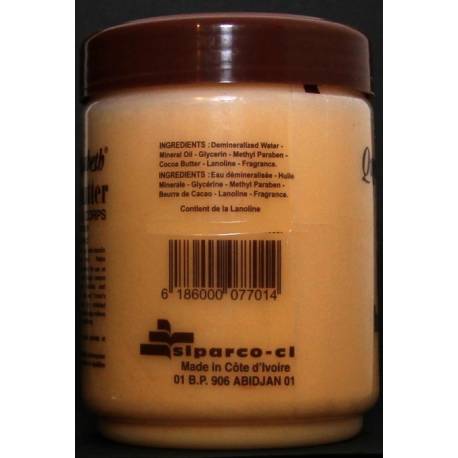 Queen Elisabeth Cocoa butter - crème au beurre de cacao