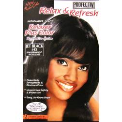 Profectiv Relax & Refresh relaxer plus color Jet Black 43