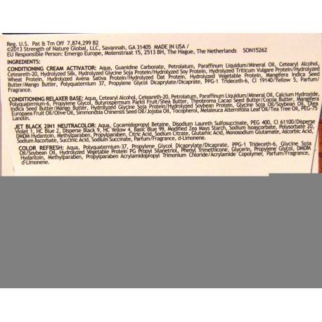 Profectiv Relax & Refresh défrisant avec couleur Jet Black 43