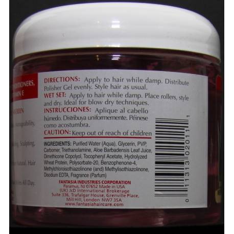 Fantasia IC Hair Polisher Styling gel - gel coiffant Fantasia IC Hair Polisher Styling gel - gel coiffant