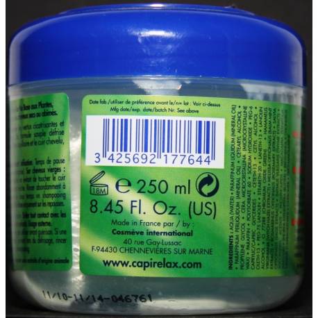 CAPIRELAX Paris - le No Base crème défrisante CAPIRELAX Paris - le No Base crème défrisante
