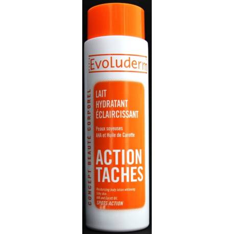 Evoluderm lait hydratant éclaircissant ACTION TACHES 