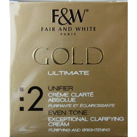 Fair&White gold crème clarté absolue