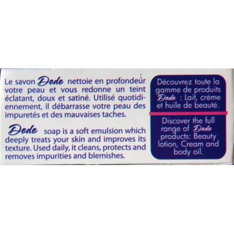 Dodo body soap lightening