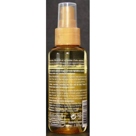 Evoluderm huile sèche parfumée
