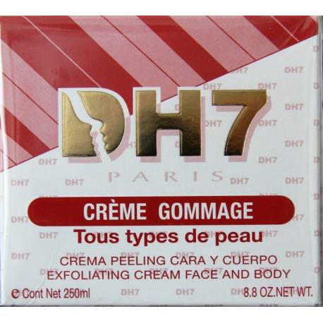 DH7 Rouge Crème gommage visage et corps	