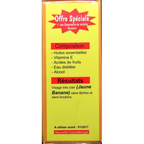 Teint Banane 7 jours - Face II Teint Banane 7 jours - Face II