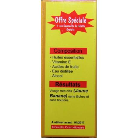 Teint Banane 7 jours - Face I