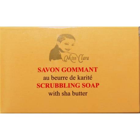 Miss Clara Scrubbling soap