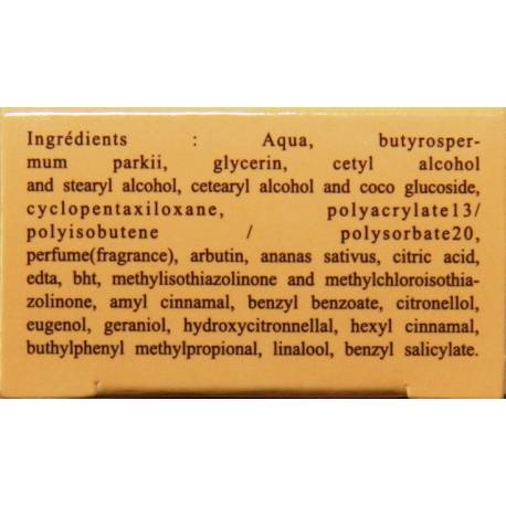 Miss Clara crème éclaircissante