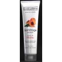 Evoluderm exfoliating face scrub with apricot stones and peach extract
