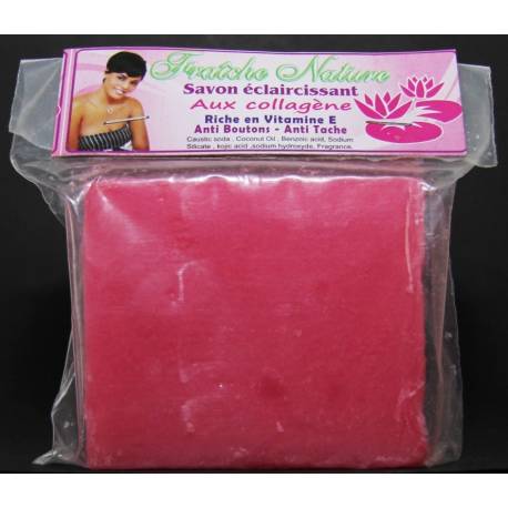 Fraîche Nature Pain de Savon éclaircissant au collagène