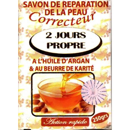 2 jours propre savon correcteur