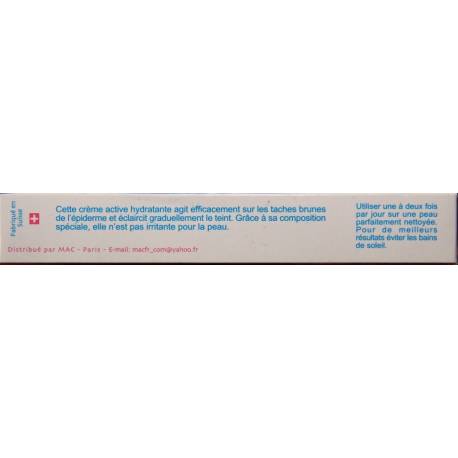 Skin White crème éclaircissante active Skin White crème éclaircissante active
