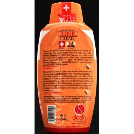 Clinic Clear whitening body lotion