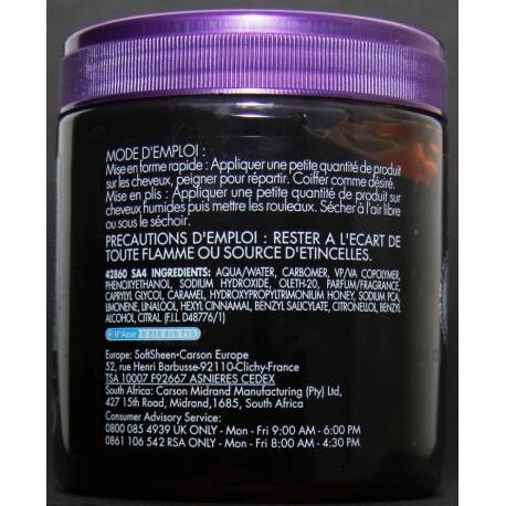 Dark and Lovely quick styling gel - fixation forte
