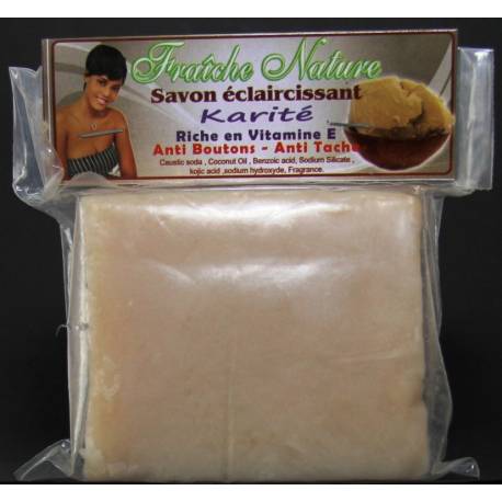 Fraîche Nature Pain de Savon éclaircissant Karité