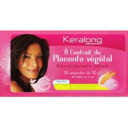 Keralong ampoules au placenta végétal